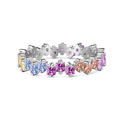 [RAFFINE]Mixed Colorful Square Staggered Rings