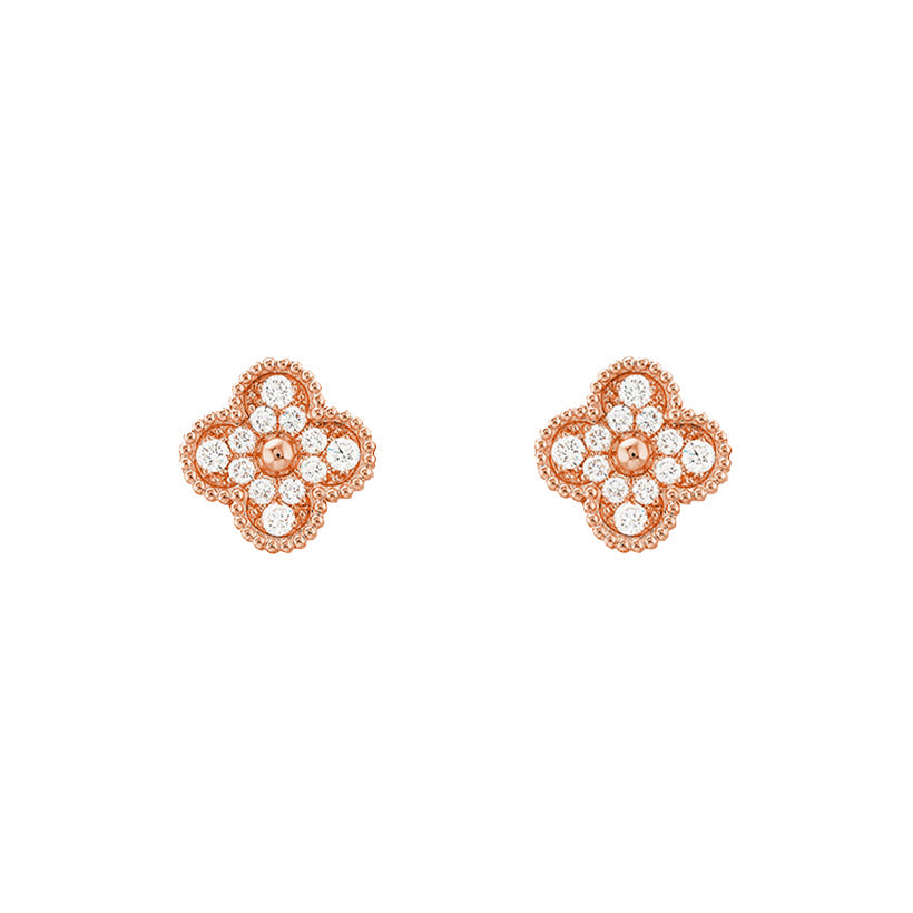 [LUXE]CLOVER  9.5MM EARRINGS COLLECTION