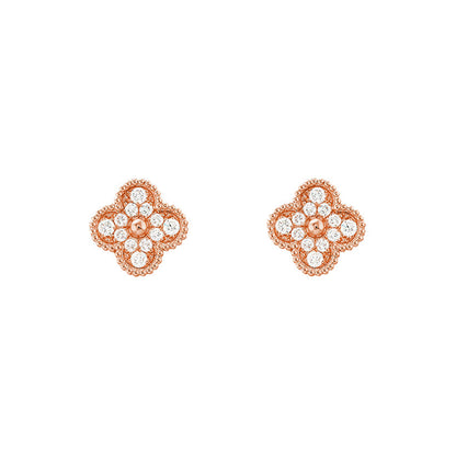 [LUXE]CLOVER  9.5MM EARRINGS COLLECTION