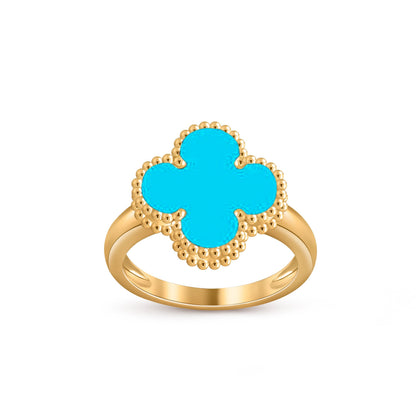 [LUXE]CLOVER RING GOLD COLLECTION
