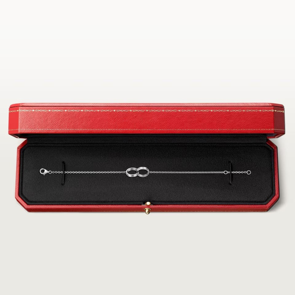 [Raffine]LOVE BRACELET DOUBLE RING