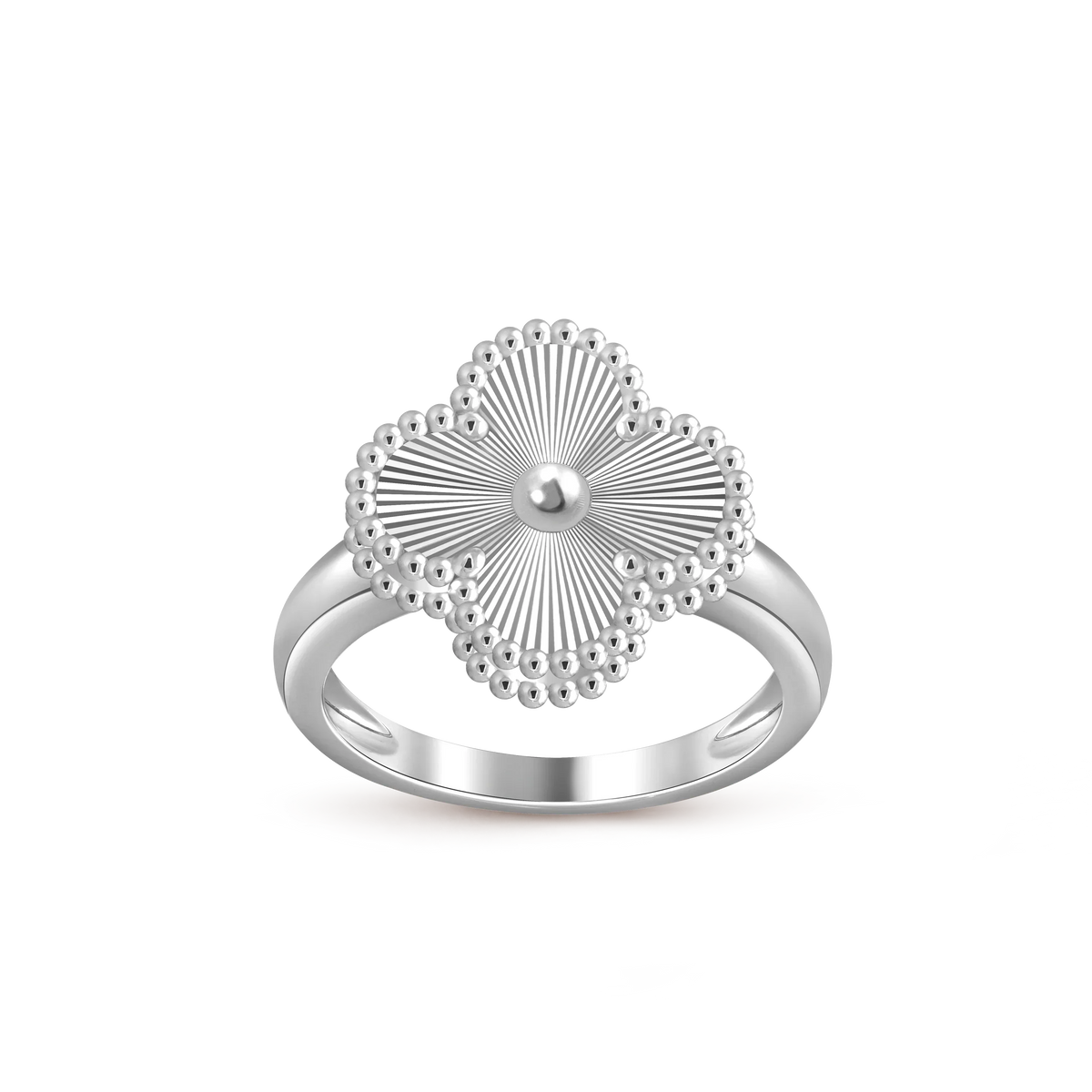 [LUXE]CLOVER SILVER RING COLLECTION