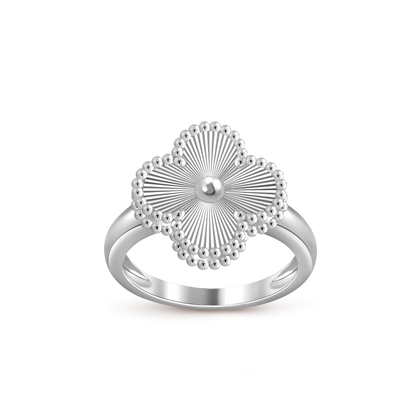 [LUXE]CLOVER SILVER RING COLLECTION