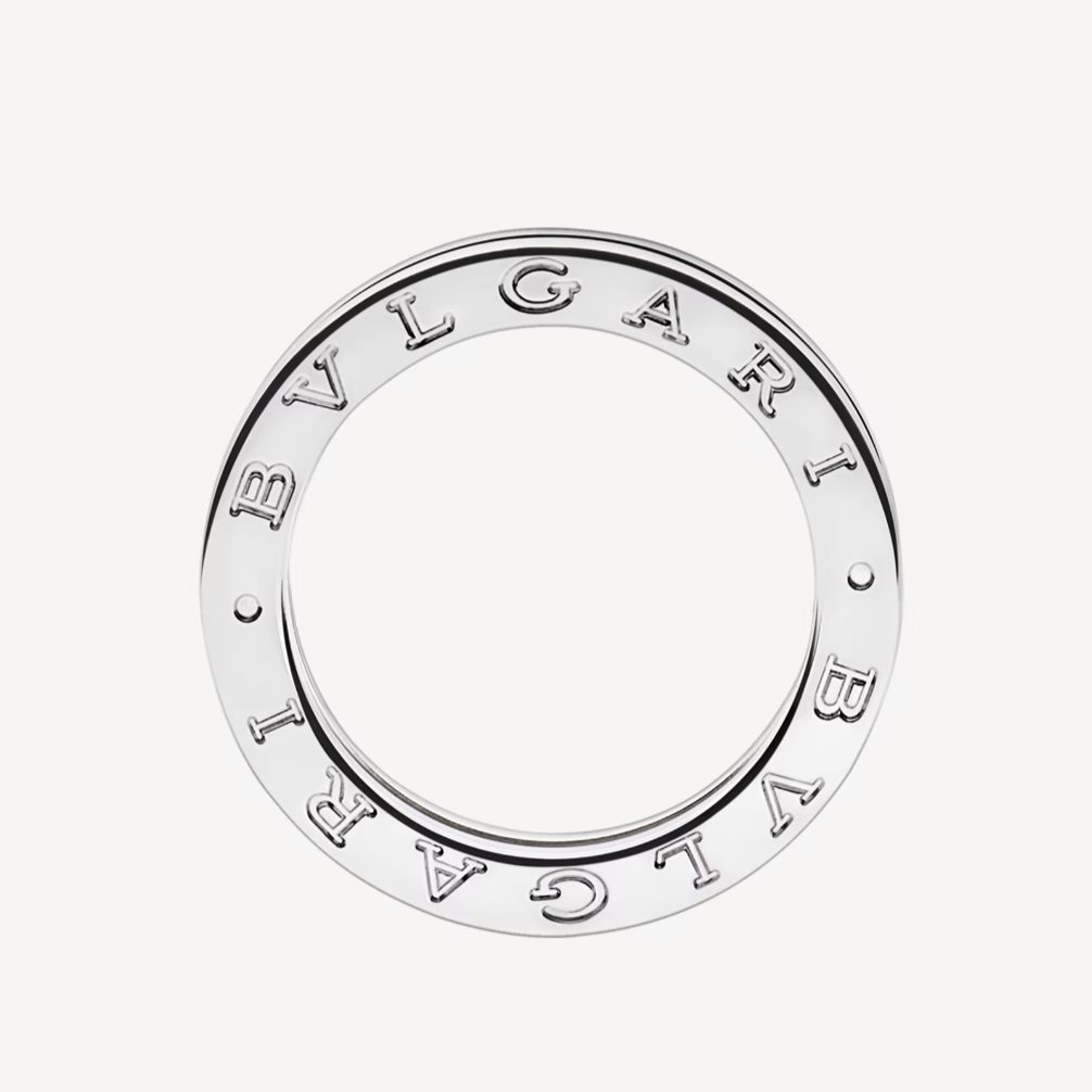 [RAFFINE]ZERO 1 ANILLO ESPIRAL CON DIAMANTES PAVÉ DE UNA BANDA