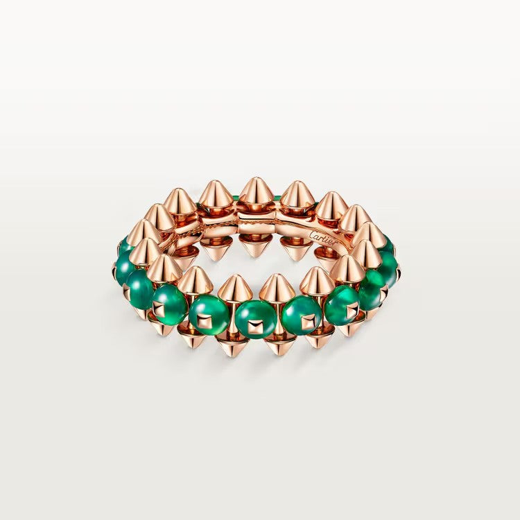 [Raffine]CLASH 7.9MM AGATE CHALCEDONY RING