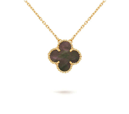 [LUXE]CLOVER 15MM SINGLE FLOWER NECKLACE COLLECTION