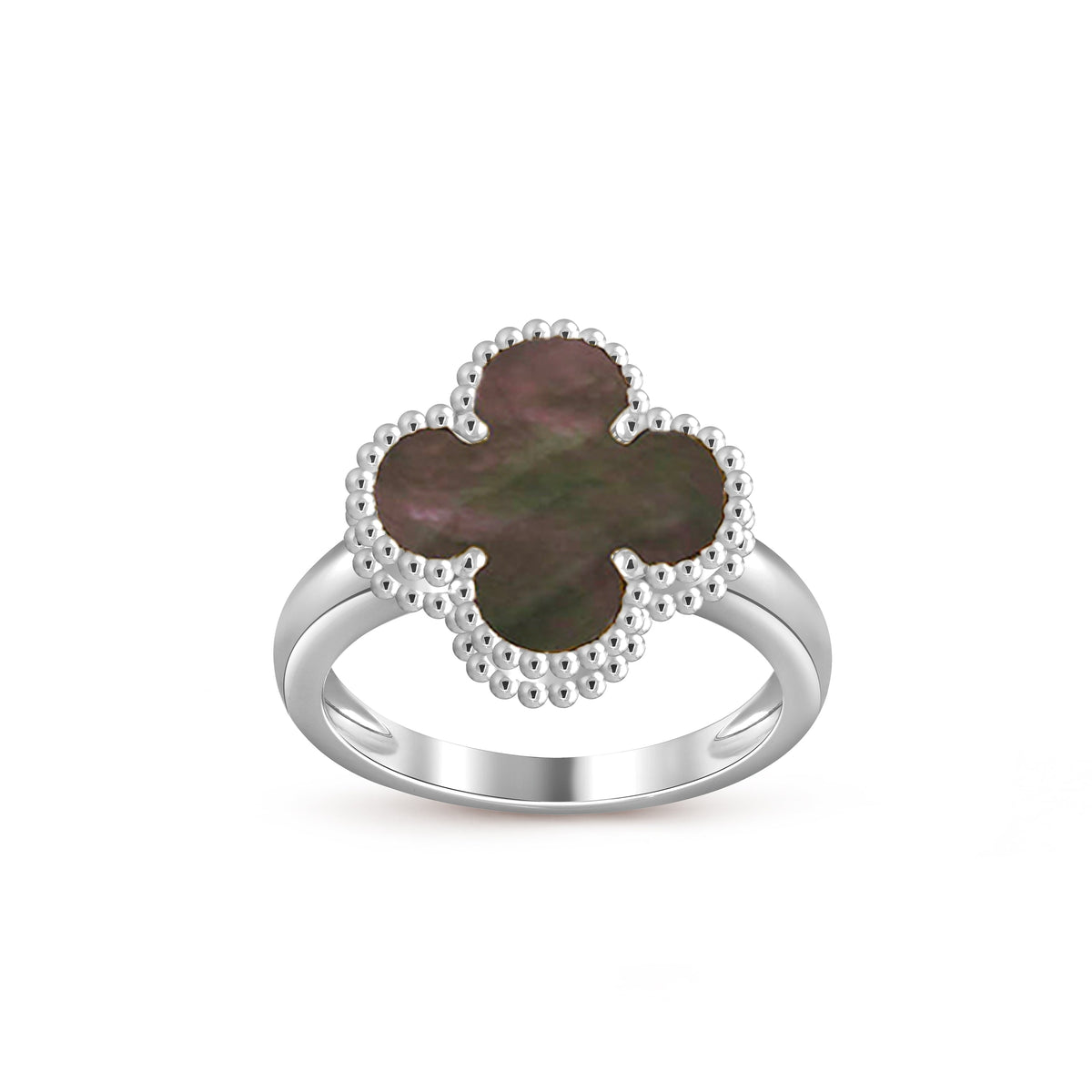 [LUXE]CLOVER SILVER RING COLLECTION