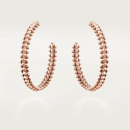 [Raffine]CLASH HOOP LARGE EARRINGS