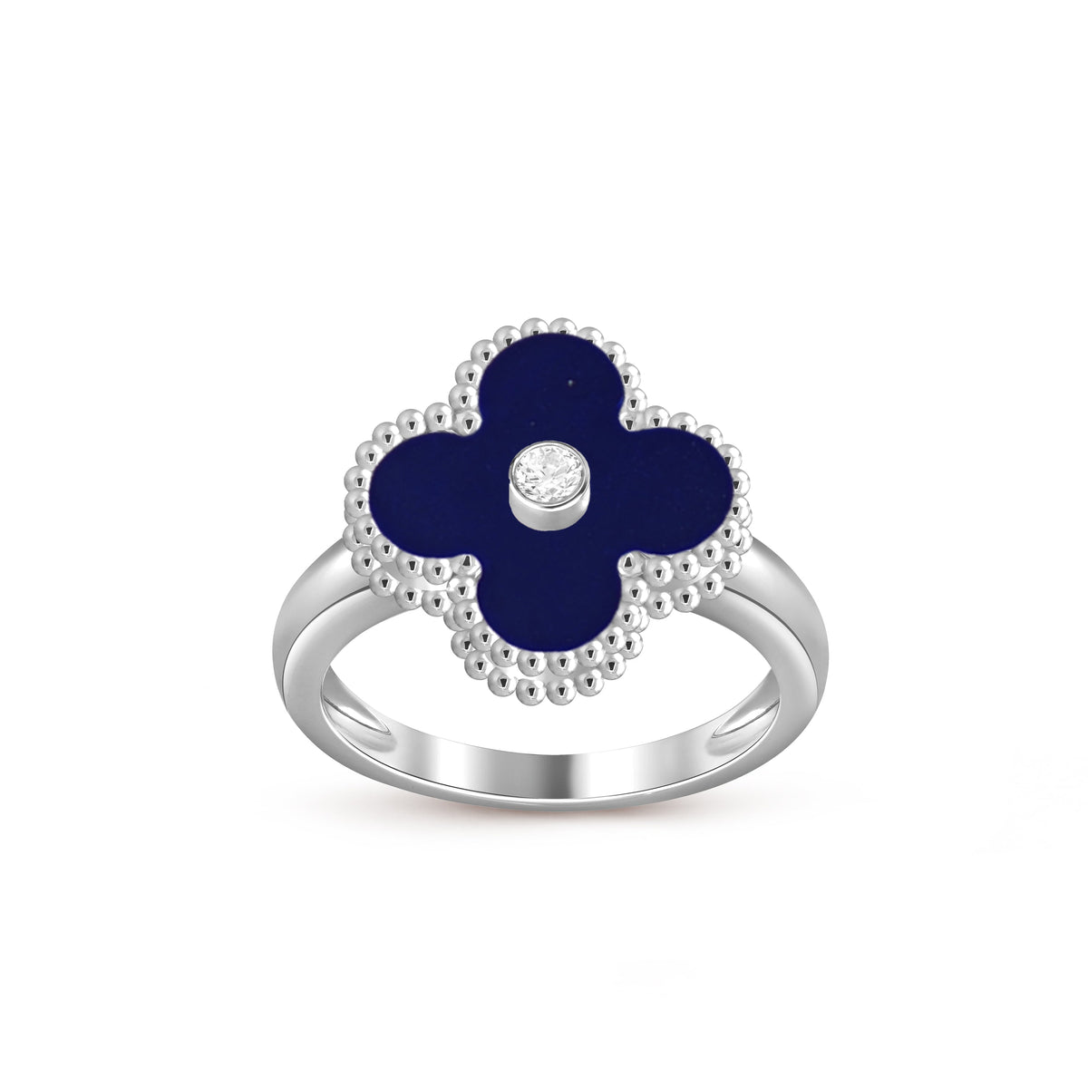 [LUXE]CLOVER SILVER DIOMND RING COLLECTION