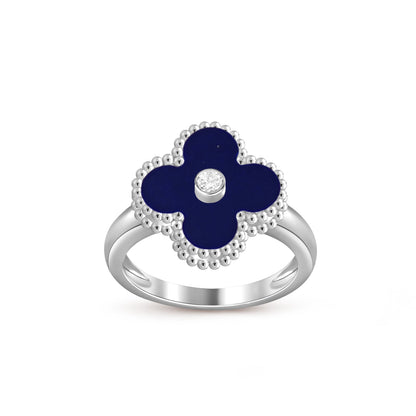 [LUXE]CLOVER SILVER DIOMND RING COLLECTION
