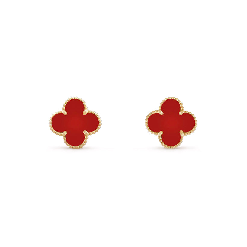 [LUXE]CLOVER 15MM EARRINGS COLLECTION