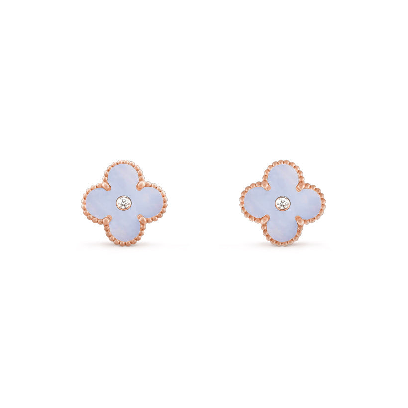 [LUXE]CLOVER  15MM DIAMOND EARRINGS COLLECTION