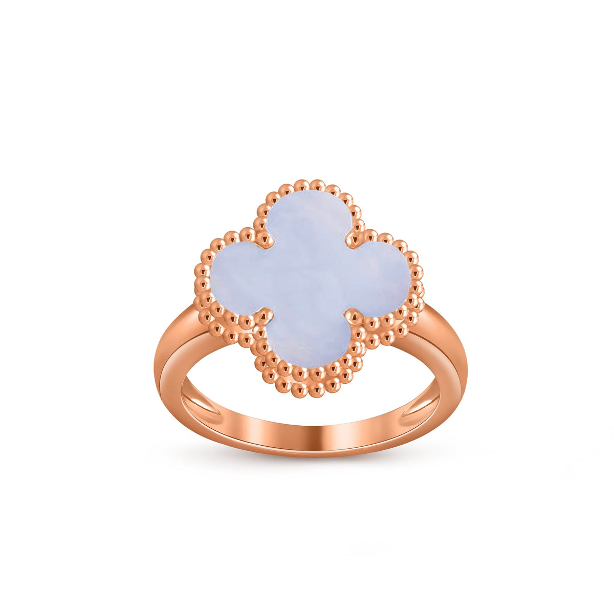 [LUXE]CLOVER RING ROSE GOLD COLLECTION