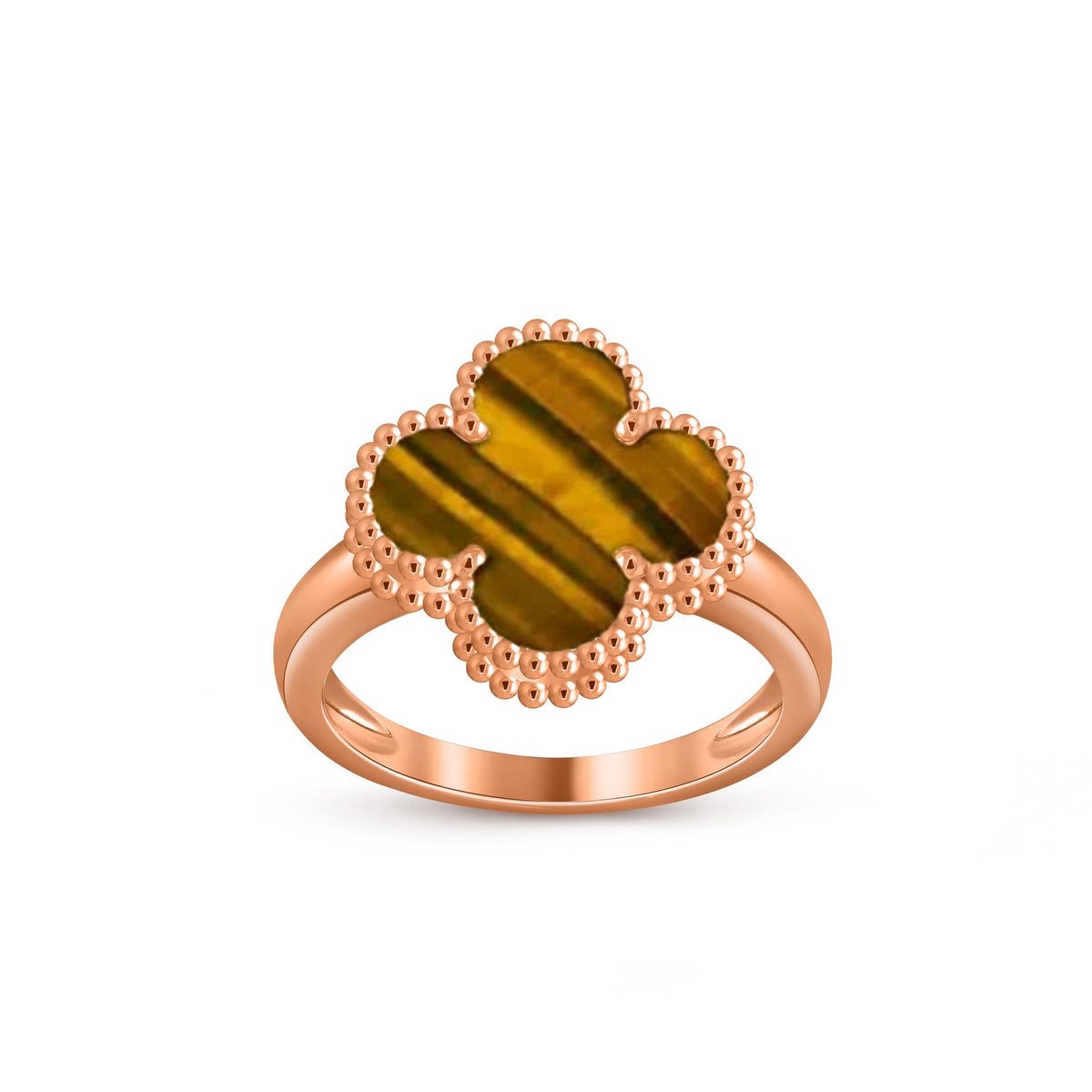 [LUXE]CLOVER RING ROSE GOLD COLLECTION