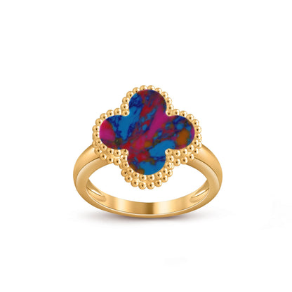 [LUXE]CLOVER RING GOLD COLLECTION