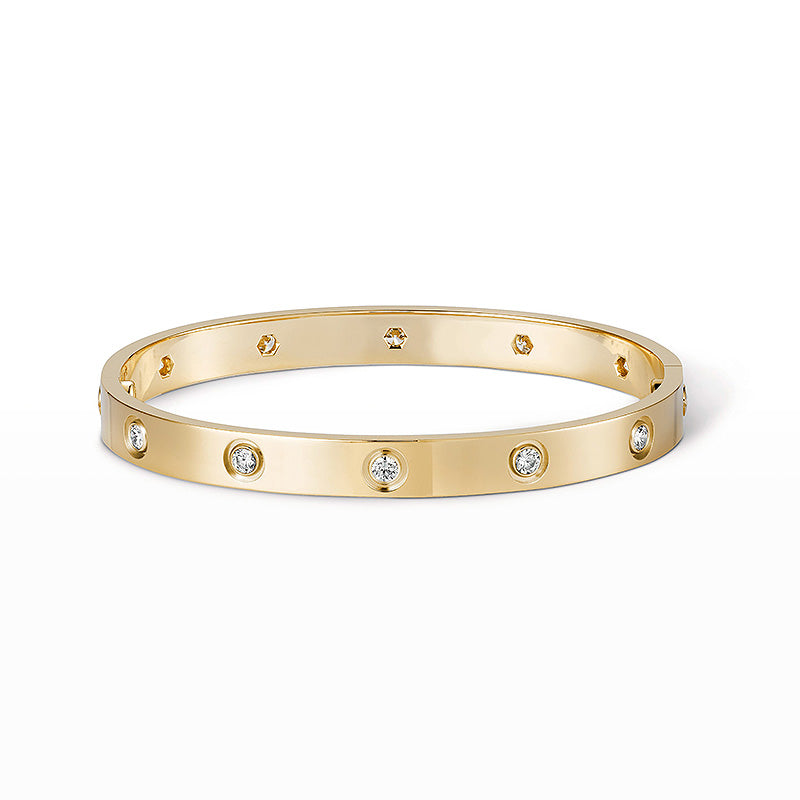 [RAFFINE]LOVE BRACELET 6.1MM 10 DIAMONDS