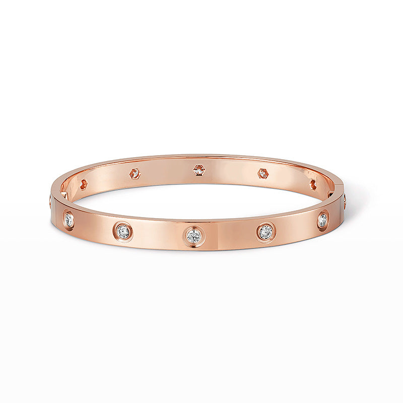 [RAFFINE]LOVE BRACELET 6.1MM 10 DIAMONDS
