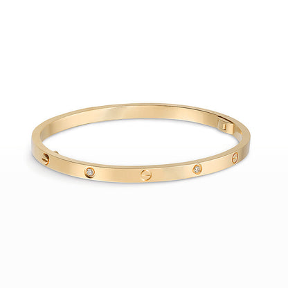 [RAFFINE]LOVE BRACELET 3.65MM 6 DIAMONDS