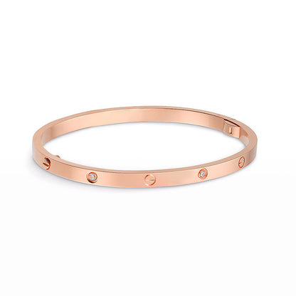 [RAFFINE]LOVE BRACELET 3.65MM 6 DIAMONDS