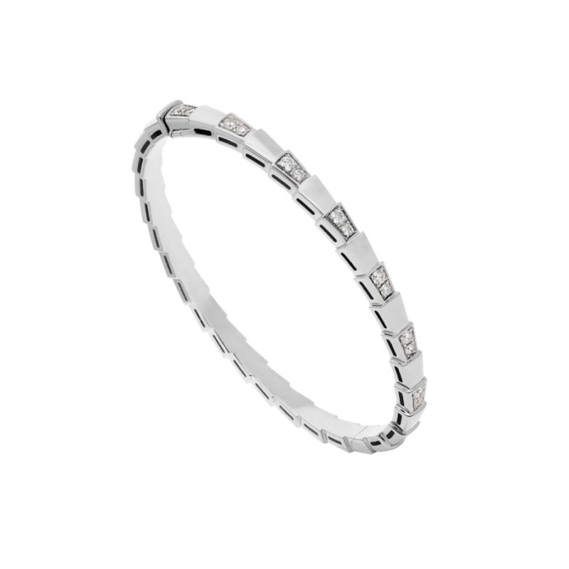 [RAFFINE]PULSE SERPENTI PLATA DIAMANTE