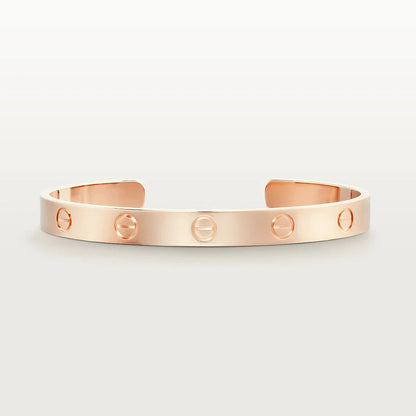 [RAFFINE] PULSERA DE AMOR DE 6,1 MM CON BRAZALETE ABIERTO
