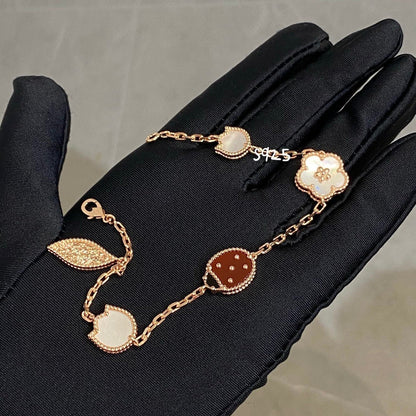 [RAFFINE]LUCKY SPRING 5 MOTIF BRACELET