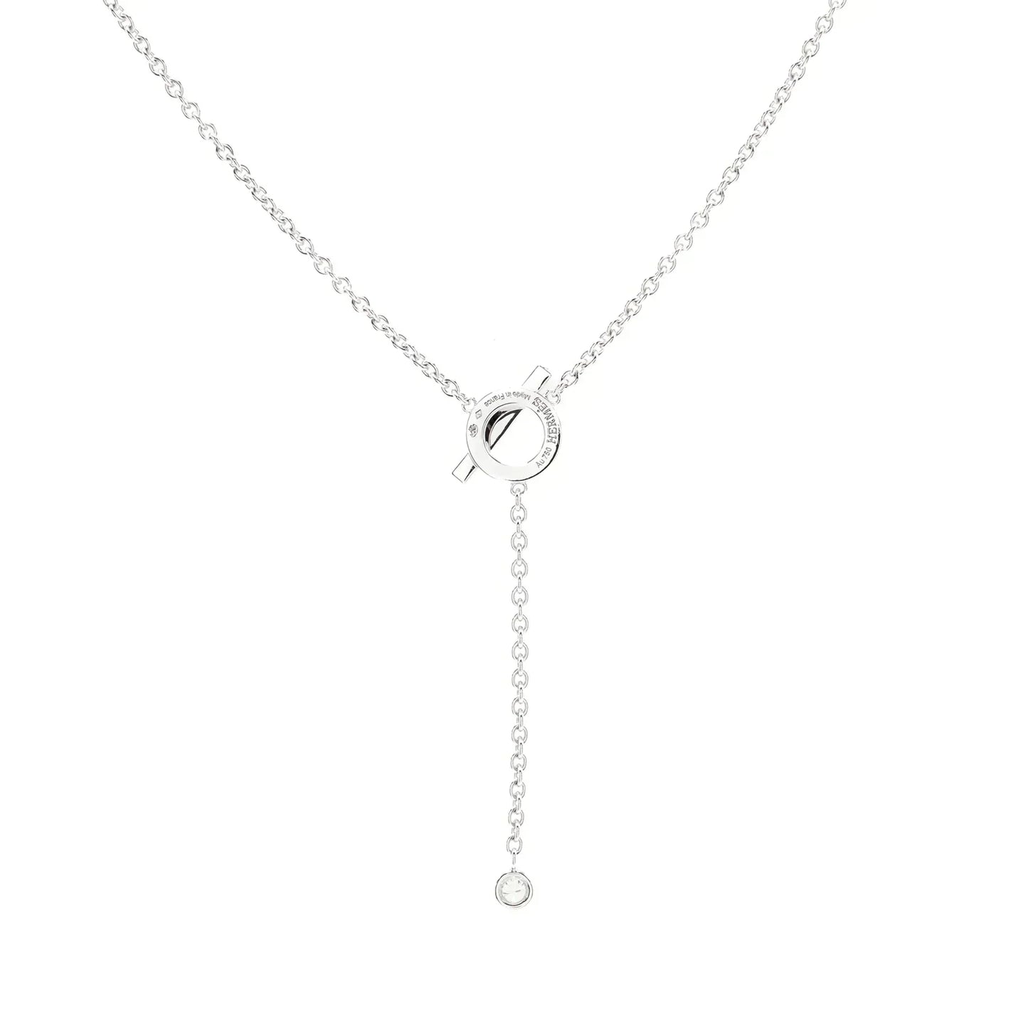 [RAFFINE]FINESSE SILVER DIAMOND NECKLACE