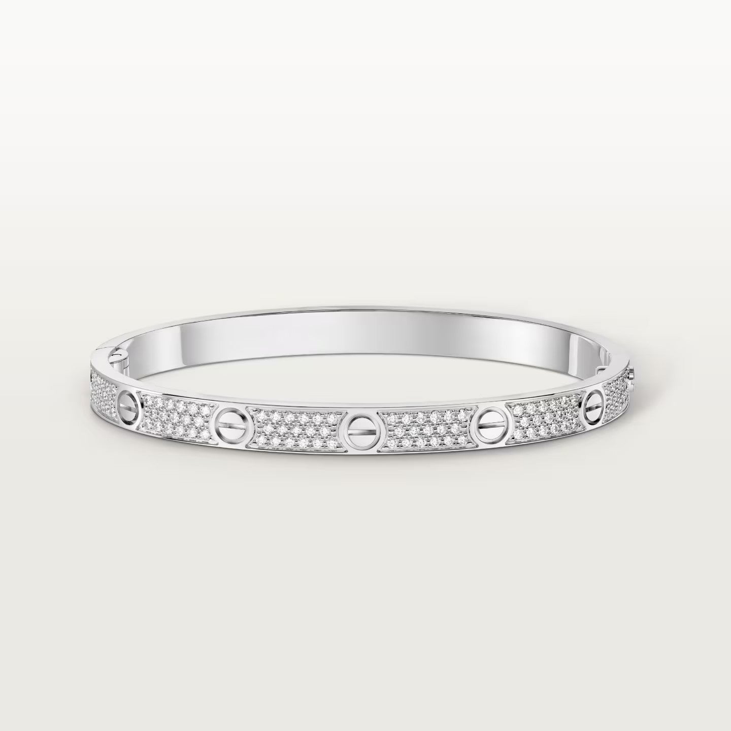 [Raffine]LOVE BRACELET 4.8MM DIAMOND-PAVED