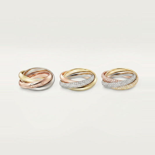 [Raffine]TRINITY 3.2MM RING COLLECTION
