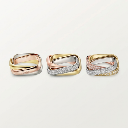 [Raffine]TRINITY 3.5MM CUSHION RING COLLECTION