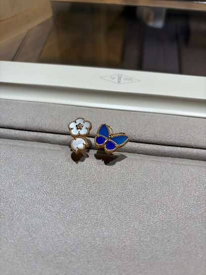 [RAFFINE]LUCKY SPRING SCHMETTERLING OFFENE RINGE
