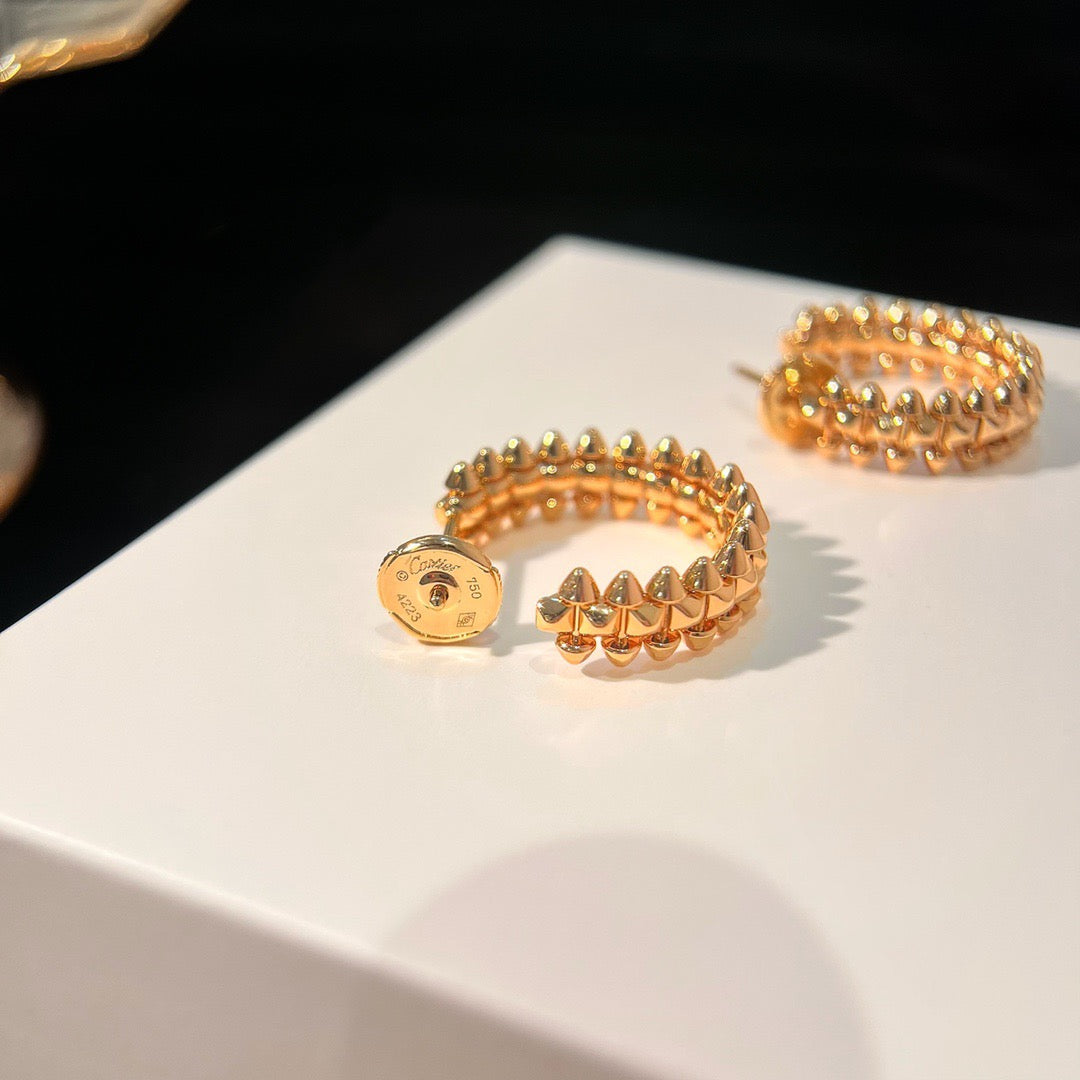 [RAFFINE]CLASH SMALL HOOP EARRINGS