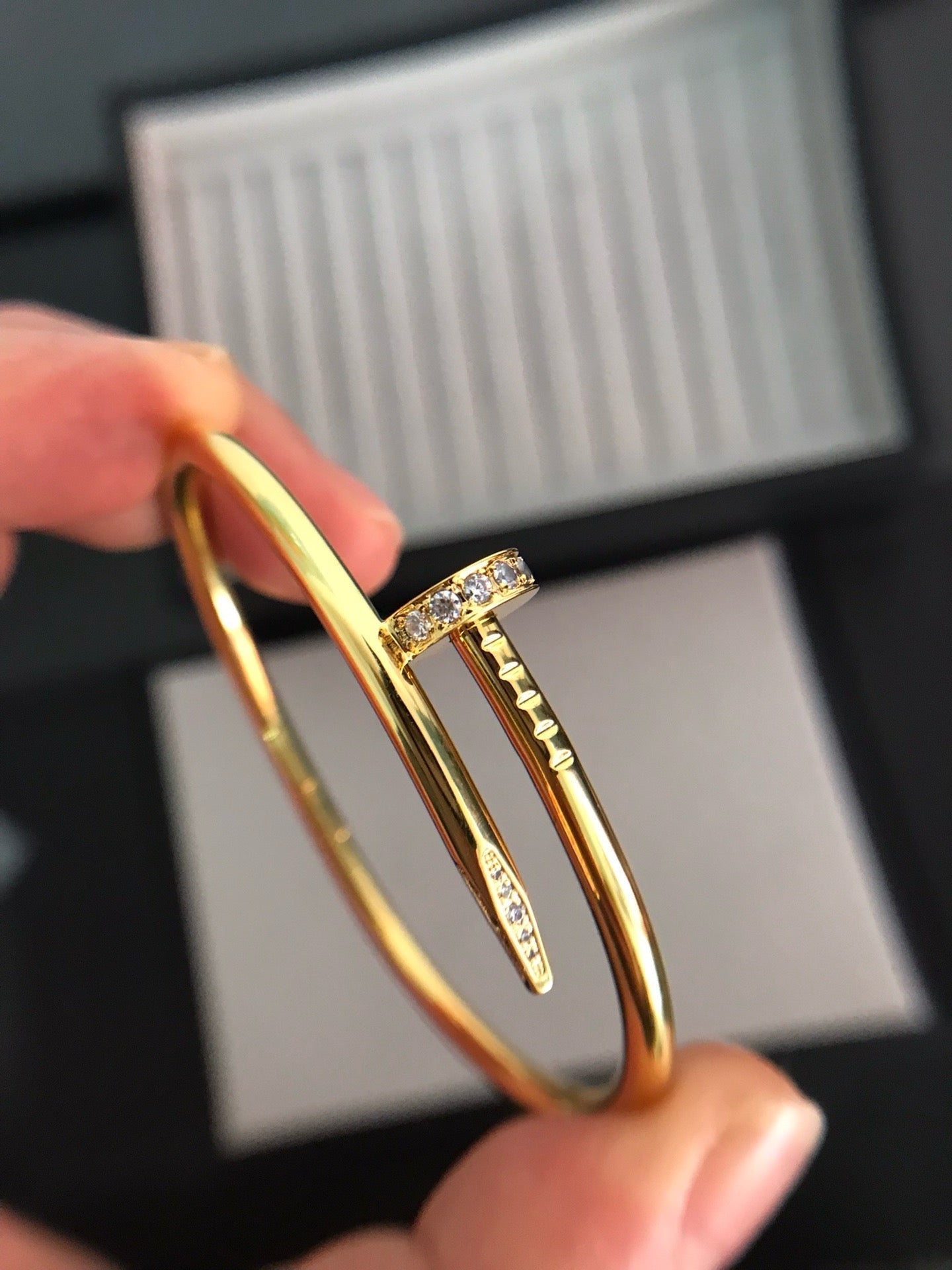 [Raffine]JUSTE BRACELET 3.5MM DIAMONDS