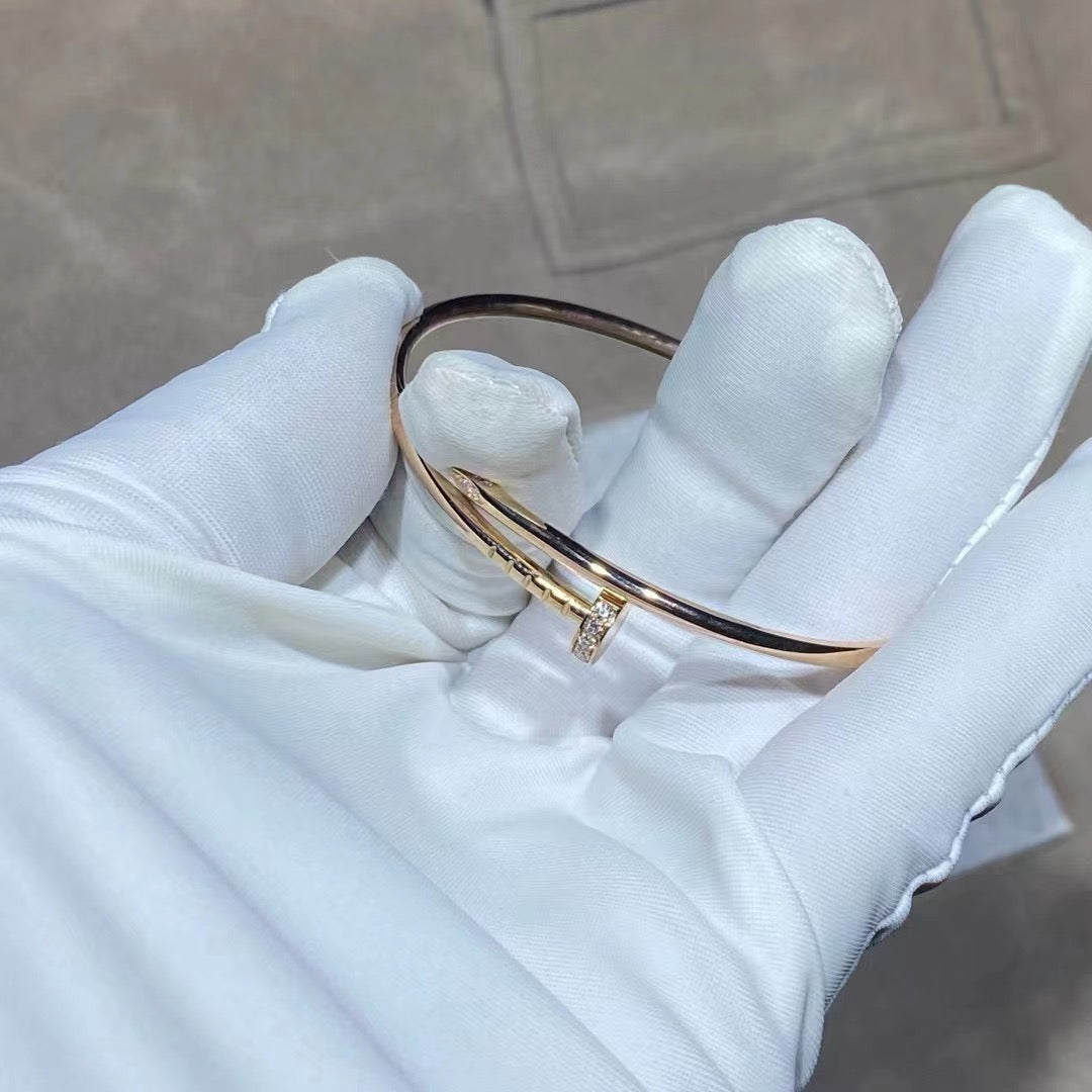 [RAFFINE]JUSTE BRACELET 2.5MM DIAMONDS