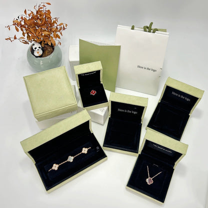 [LUXE]CLOVER 15MM SINGLE FLOWER NECKLACE COLLECTION