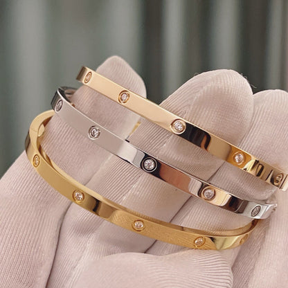 [Raffine]LOVE BRACELET 3.65MM 10 DIAMONDS