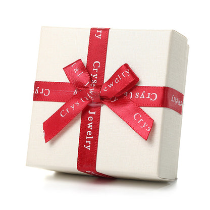 CAJA DE REGALO PARA JOYERÍA CON LAZO (SIN LOGOTIPO)