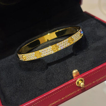 [Raffine]LOVE BRACELET 6.1MM DIAMOND-PAVED