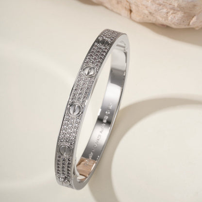 [Raffine]LOVE BRACELET 6.1MM DIAMOND-PAVED