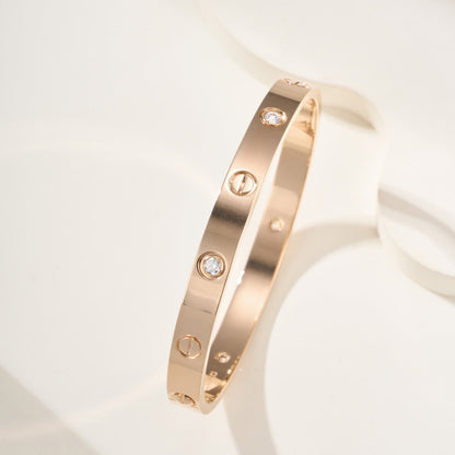 [Raffine]LOVE BRACELET 6.1MM 4 DIAMONDS