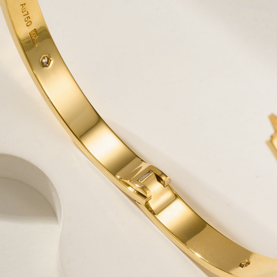 [Raffine]LOVE BRACELET 6.1MM 4 DIAMONDS