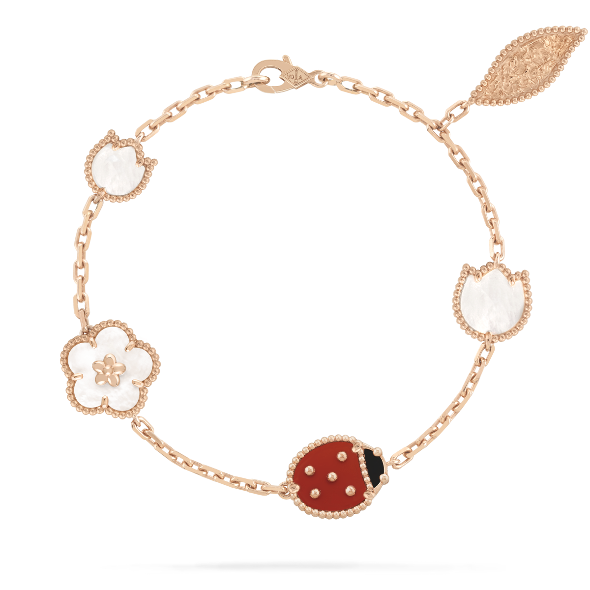 [RAFFINE]LUCKY SPRING 5 MOTIF BRACELET