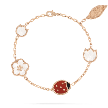 [RAFFINE]LUCKY SPRING 5 MOTIF BRACELET