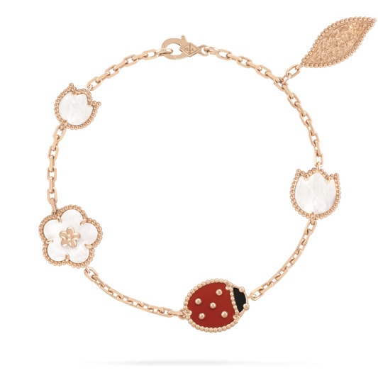 [RAFFINE]LUCKY SPRING 5 MOTIF BRACELET