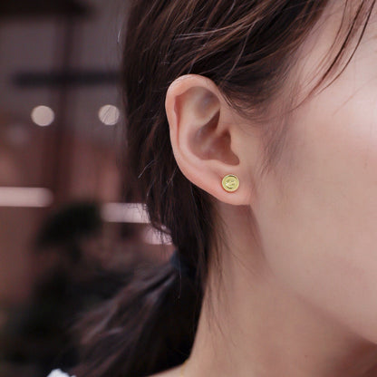 [Raffine]LOVE EARRINGS 7.2MM
