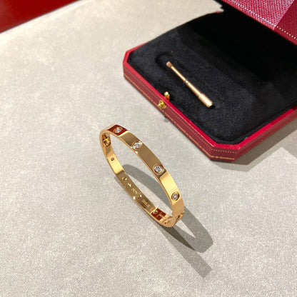 [RAFFINE]LOVE BRACELET 6.1MM 10 DIAMONDS