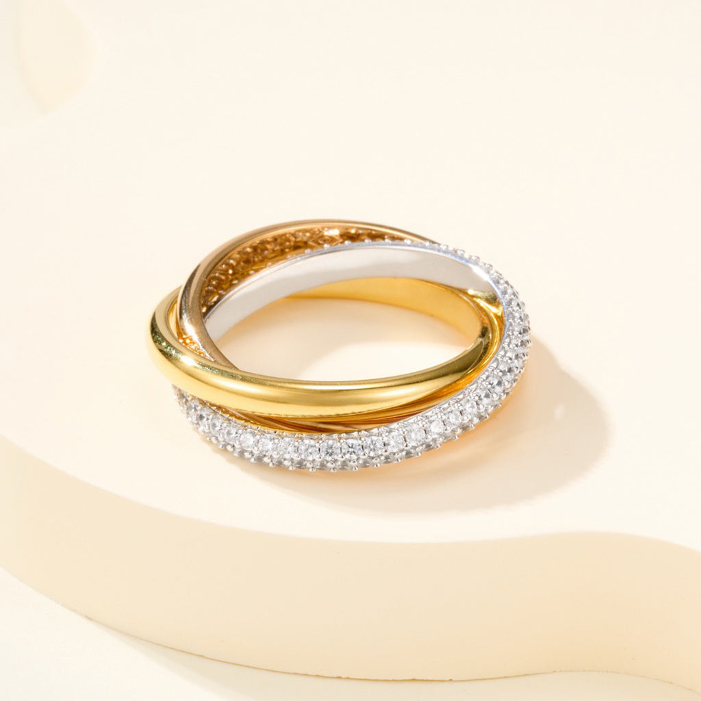 [Raffine]TRINITY 2.5MM RING COLLECTION
