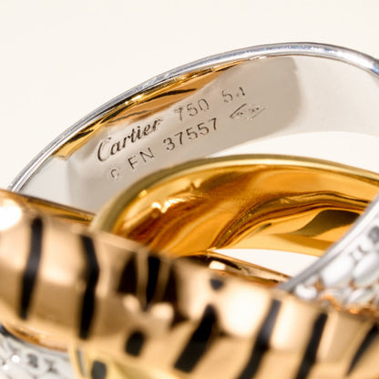 [Raffine]TRINITY  RING LEOPARD PRINT