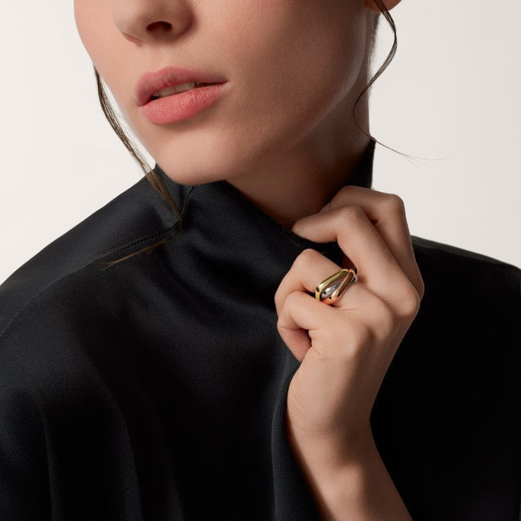 [Raffine]TRINITY 3.5MM CUSHION RING COLLECTION