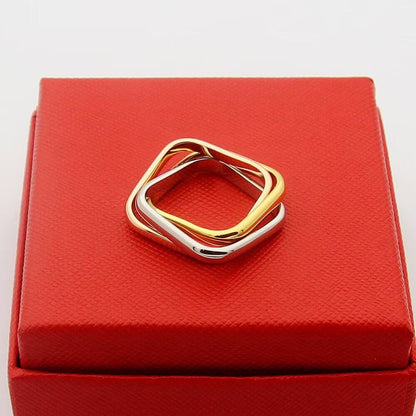 [Raffine]TRINITY 3.5MM CUSHION RING COLLECTION